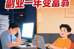 打工10年还是穷，副业1年赚够10年工资：别让犹豫毁了你下半辈子